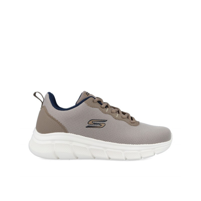 Skechers bobs b flex icy edge taupe