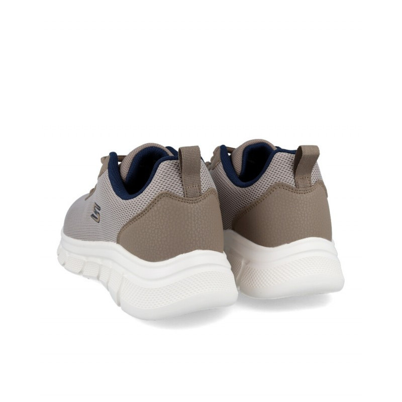 Skechers bobs b flex icy edge taupe