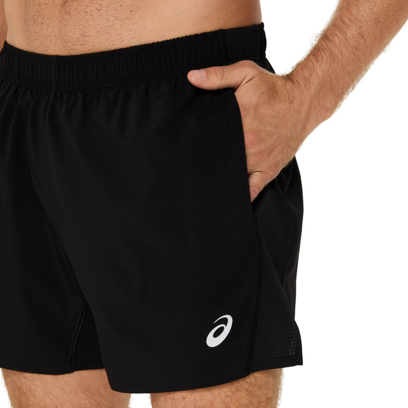 Asics core 5in short  black