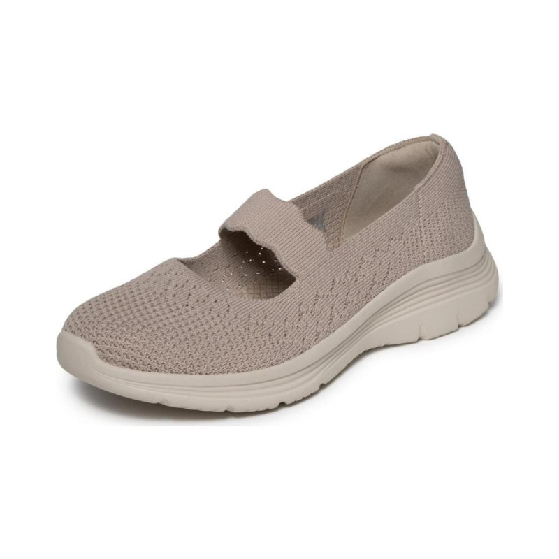 Skechers bedford-cheerful glow taupe