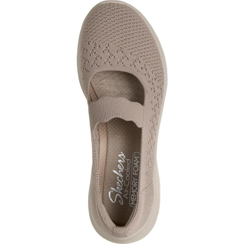 Skechers bedford-cheerful glow taupe