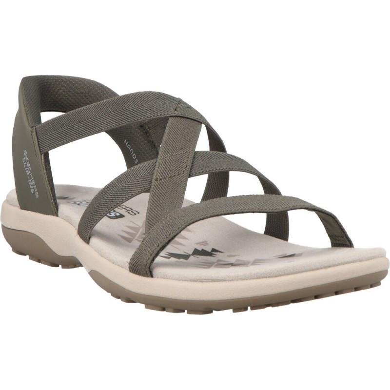 Skechers reggae slim-stretch flex Olive