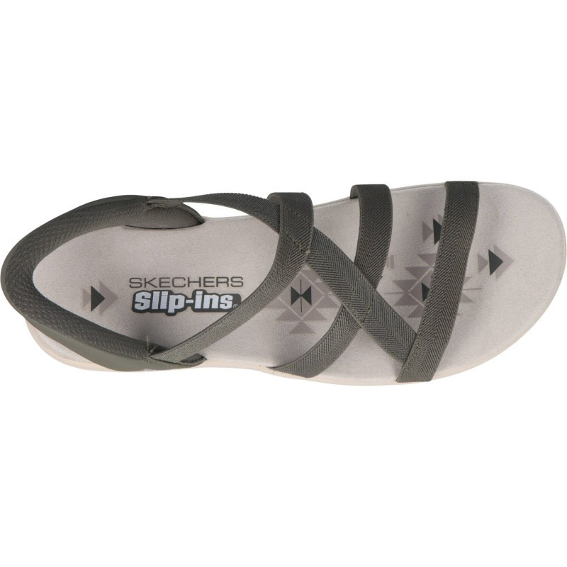 Skechers reggae slim-stretch flex Olive