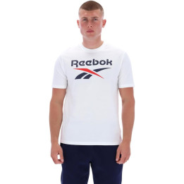 Reebok Bruno big logo crew neck tee White