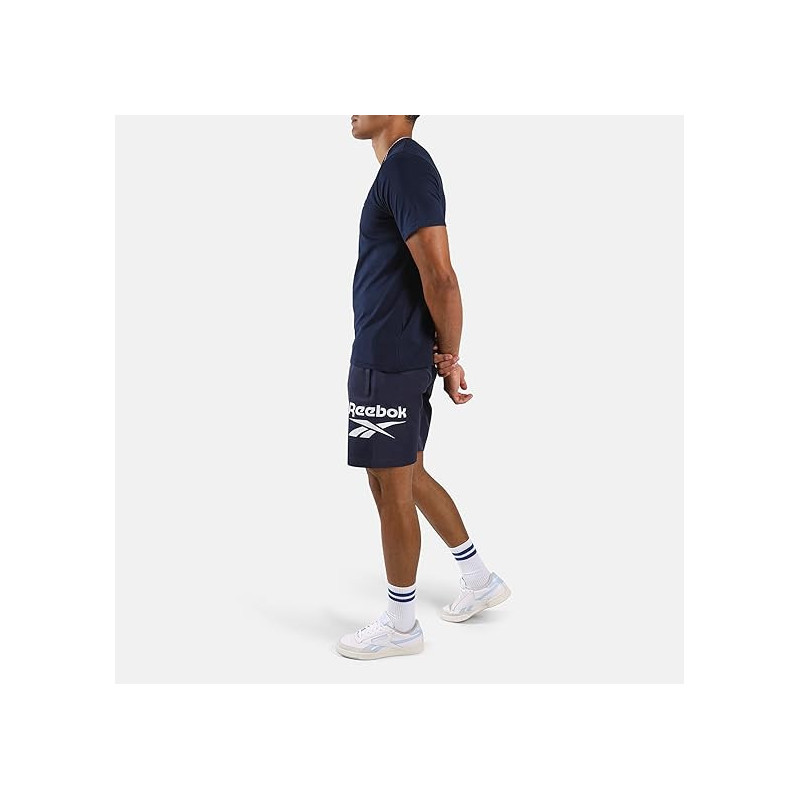 Reebok Bruno big logo crew neck tee Vector navy