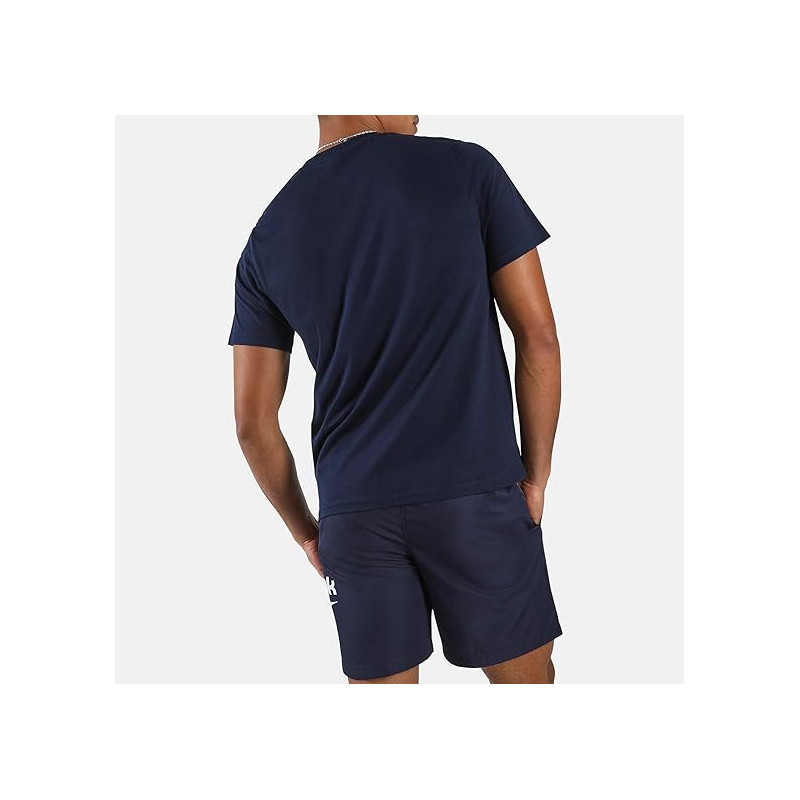Reebok Bruno big logo crew neck tee Vector navy