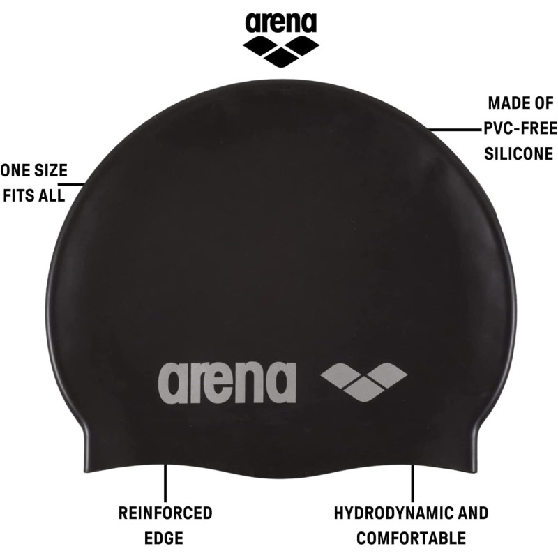 Gorro silicona classic silicone black