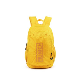 Munich gym sport recycled backpack slim Yellow