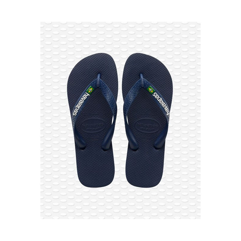 Havaiana Brasil Logo FC Navy Blue