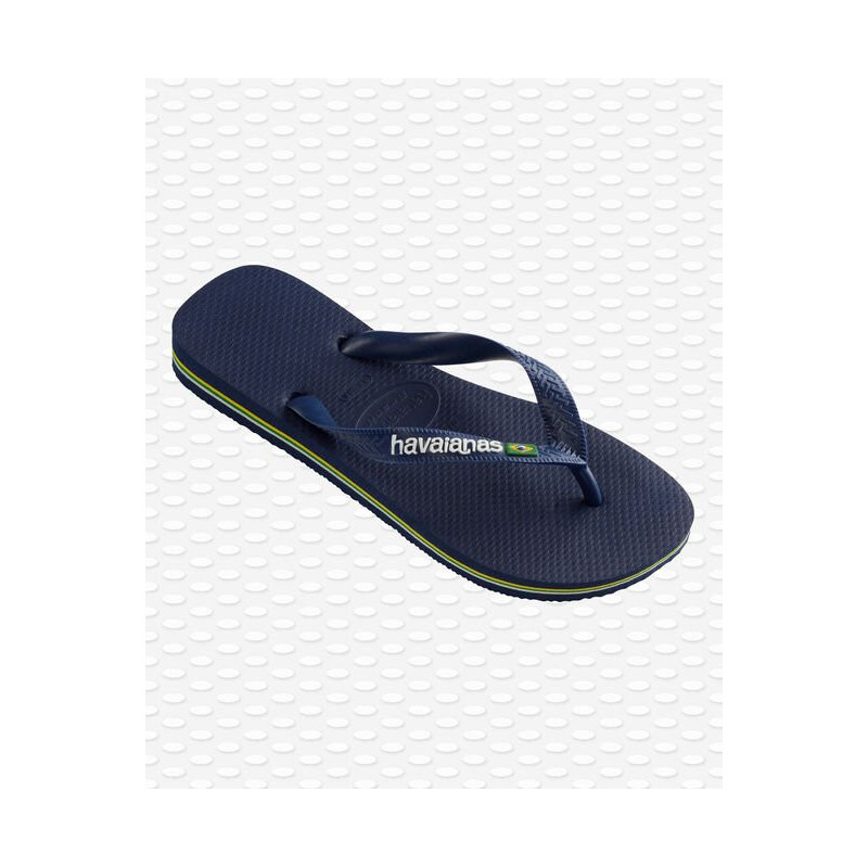 Havaiana Brasil Logo FC Navy Blue