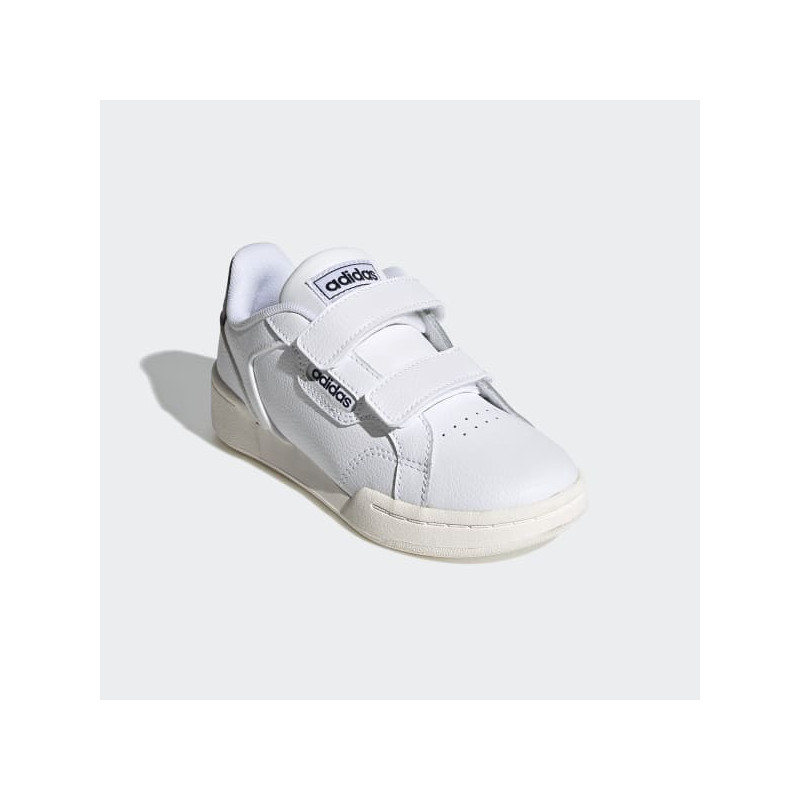 Adidas Rogera C (PS) Blanca/Marino Velcro