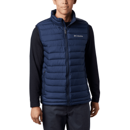 Columbia powder lite vest collegiate
