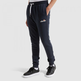 Pantalón de algodón ellesse en color marino estrecho