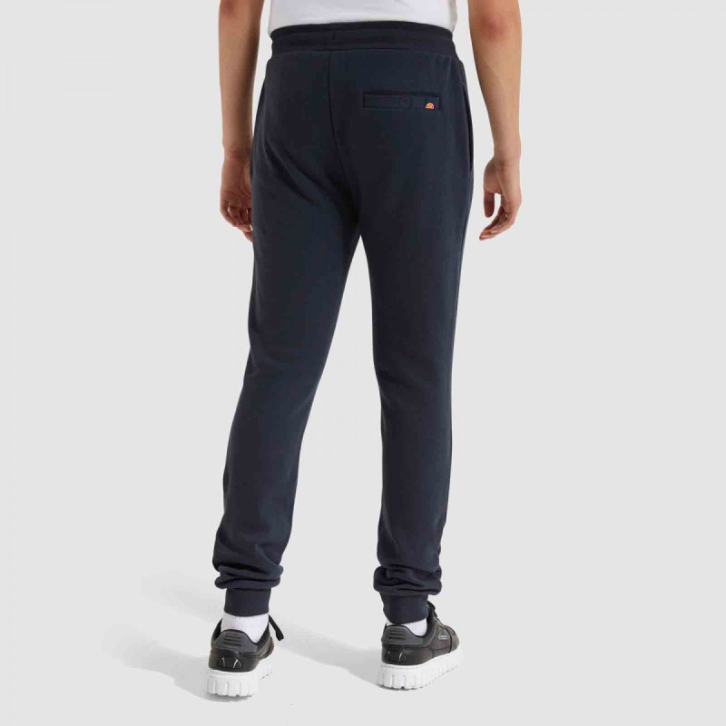 Pantalón de algodón ellesse en color marino estrecho