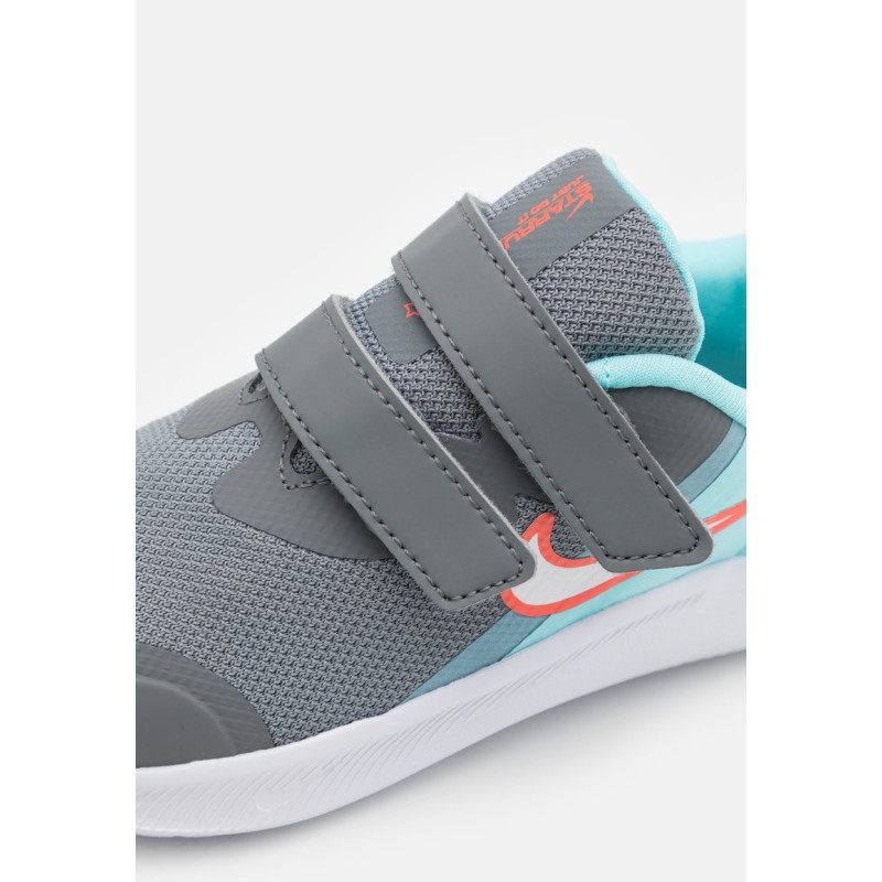 Nike star runner 3 (TDV) smoke grey/white-magic ember