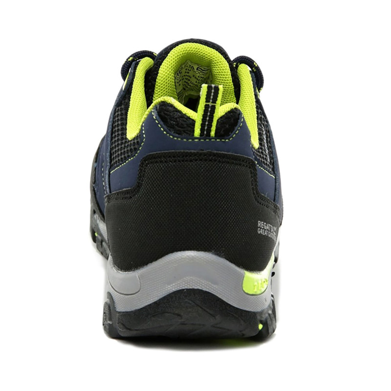 Regatta holcombe iep low jnr navy blazer/lime punch