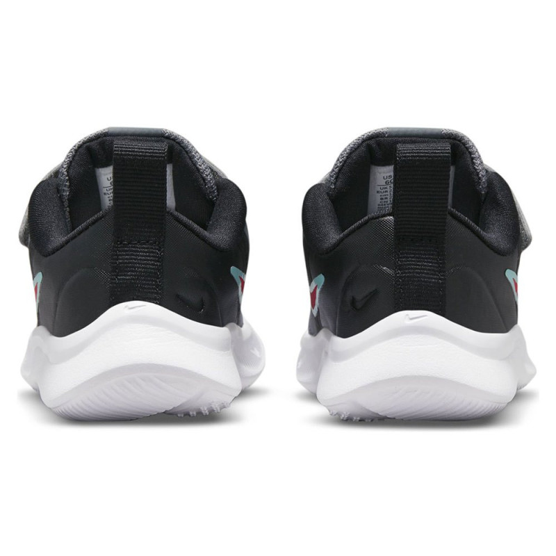 Nike star runner 3 (tdv)smoke grey/siren-red black