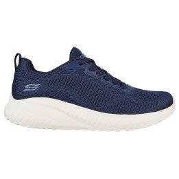 zapatilla skechers bobs squad navy con memory foam