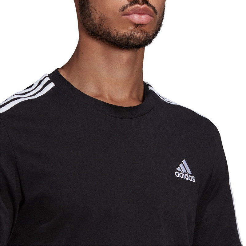 Adidas M 3S t shirt black/white