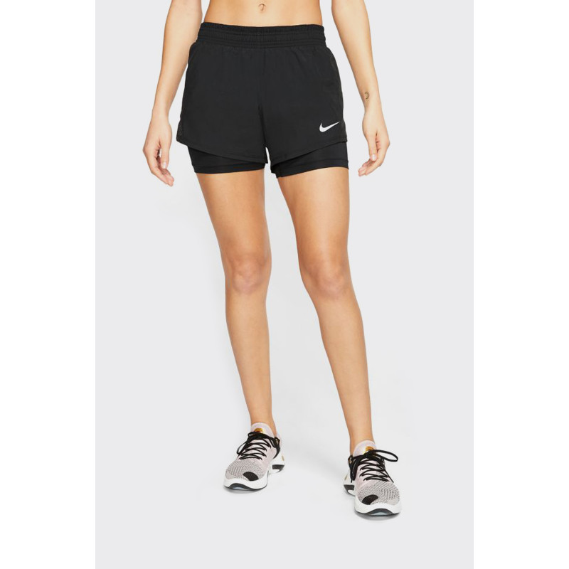 Nike Wmns 2-In-1 Running Short Negro