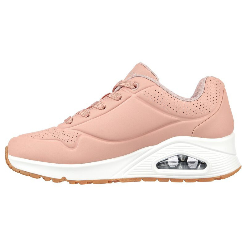 Skechers Uno rosa de mujer con memory foam y cámara de aire