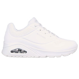 Skechers Uno blanco mujer con memory foam y cámara de aire