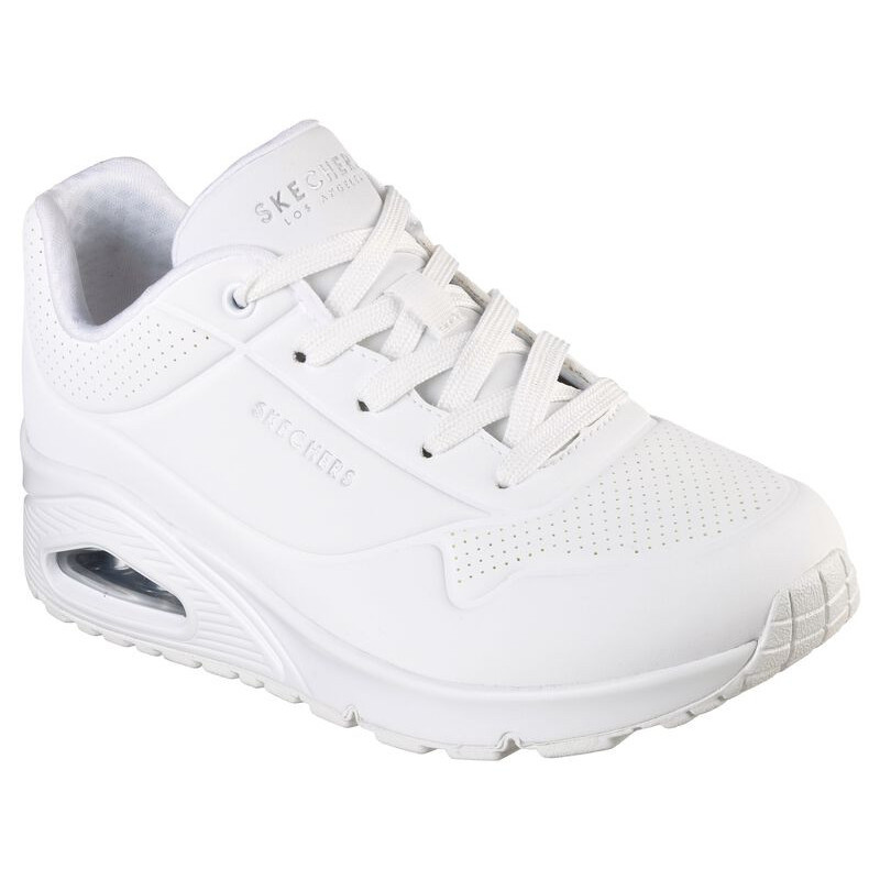Skechers Uno blanco mujer con memory foam y cámara de aire