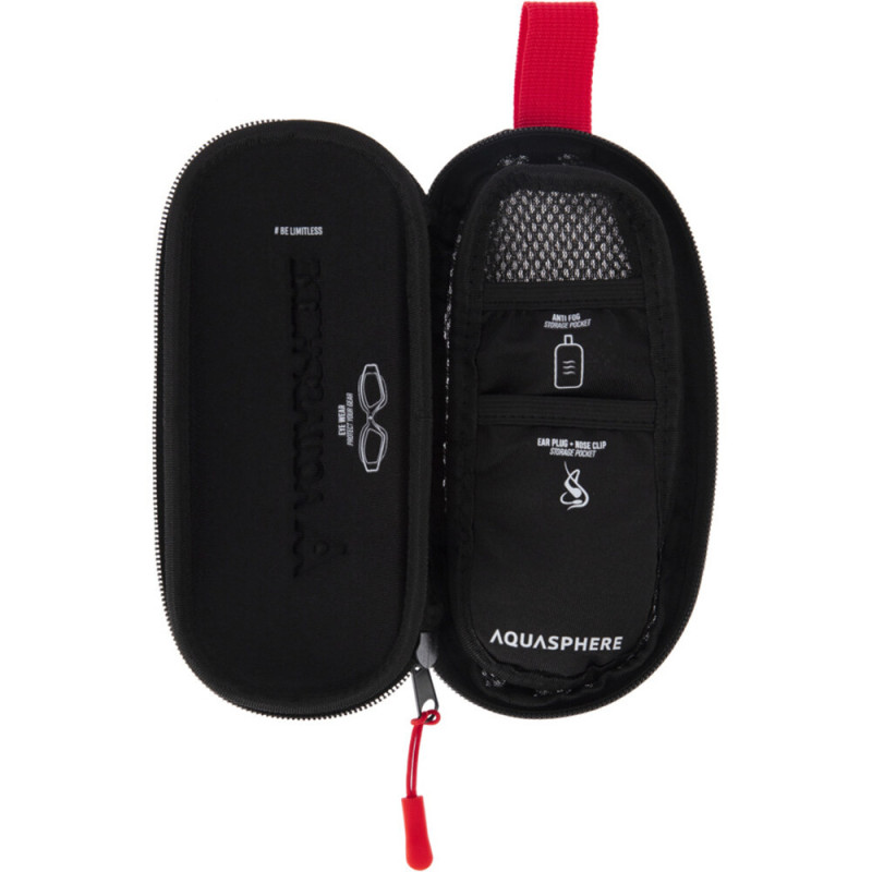 Aquasphere google case black/red