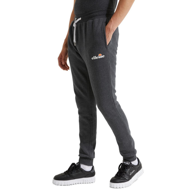 Ellesse granite pantalón de algodón en color gris oscuro