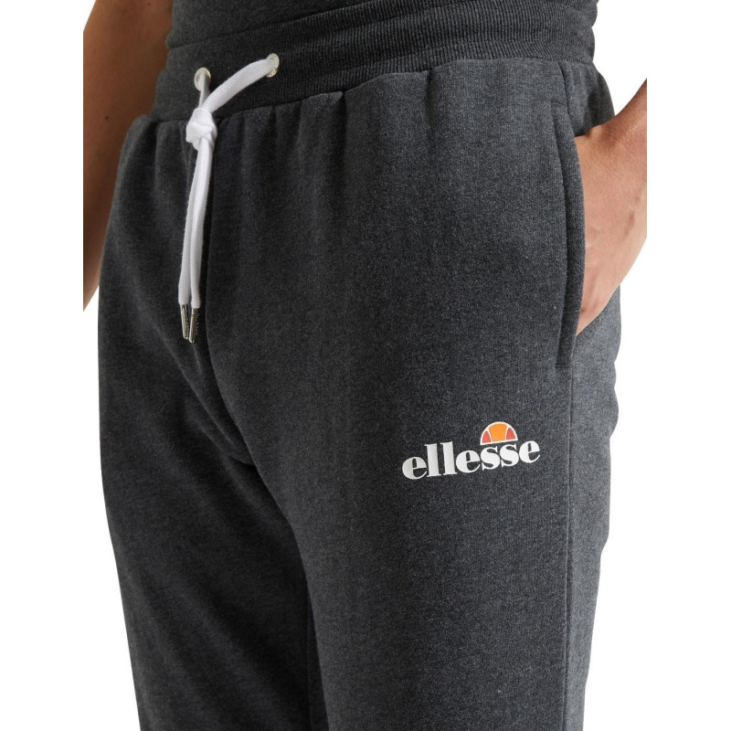 Ellesse granite pantalón de algodón en color gris oscuro