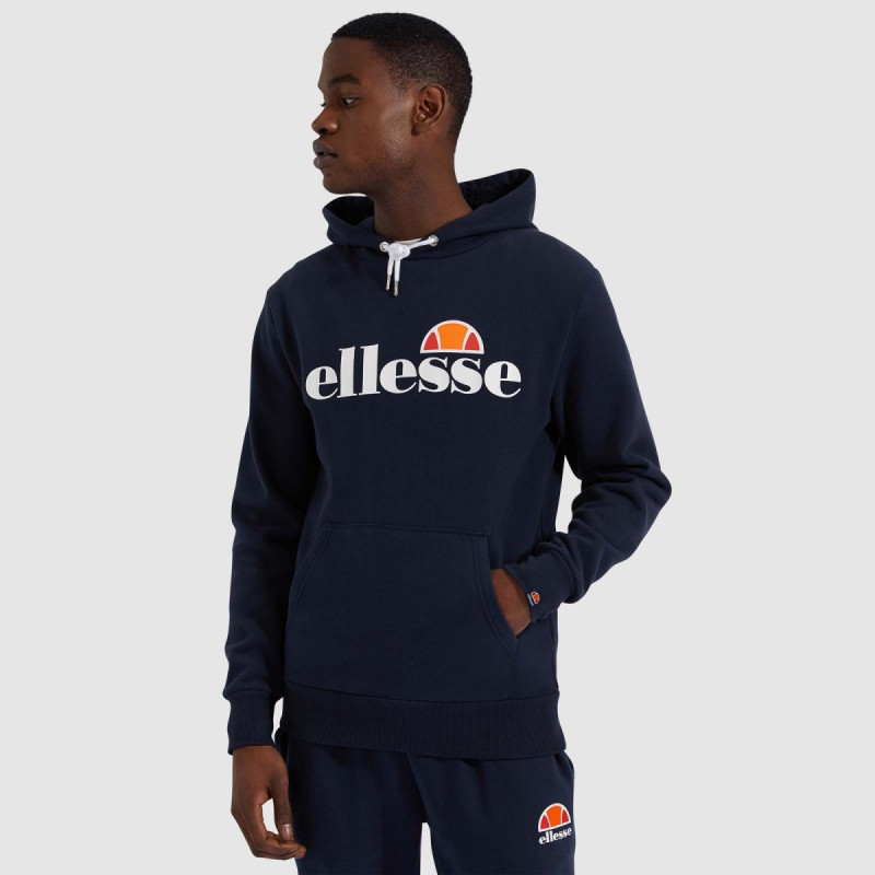 Sudadera con capucha Ellesse gottero en color azul marino