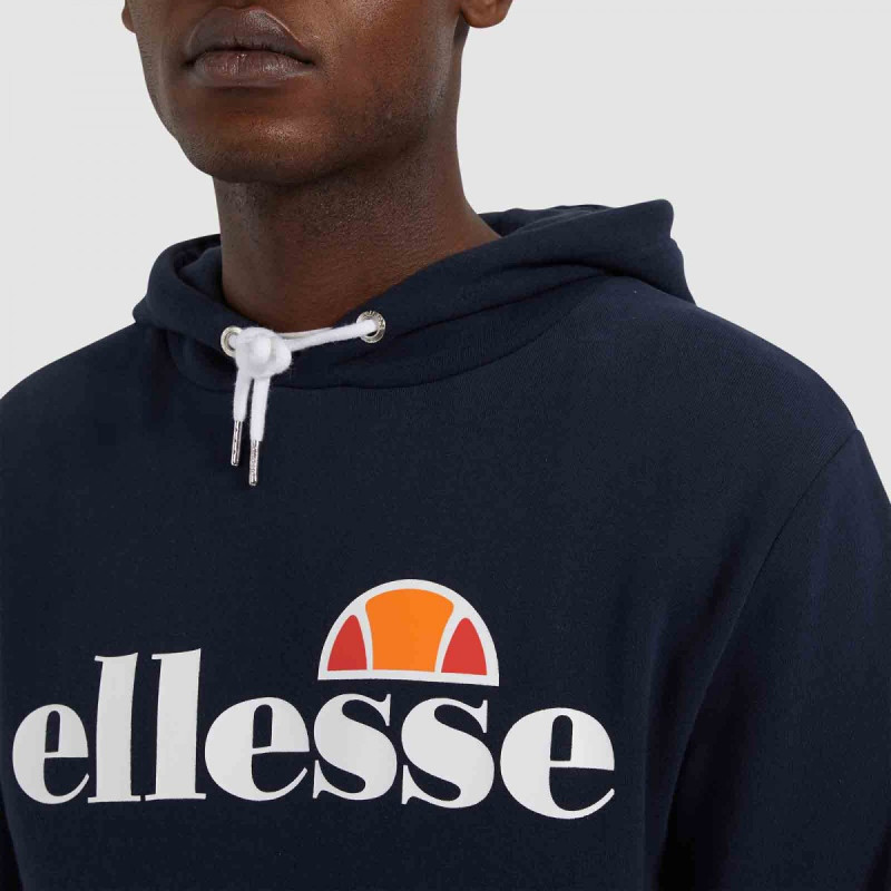 Sudadera con capucha Ellesse gottero en color azul marino