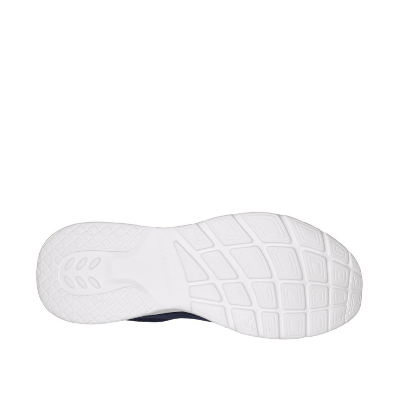 Skechers para hombre en color marino con cordón elástico