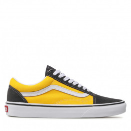 Vans old skool en color amarillo y negro