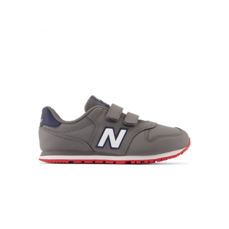 New balance 500 infantil dle 28 al 35 con velcro en gris