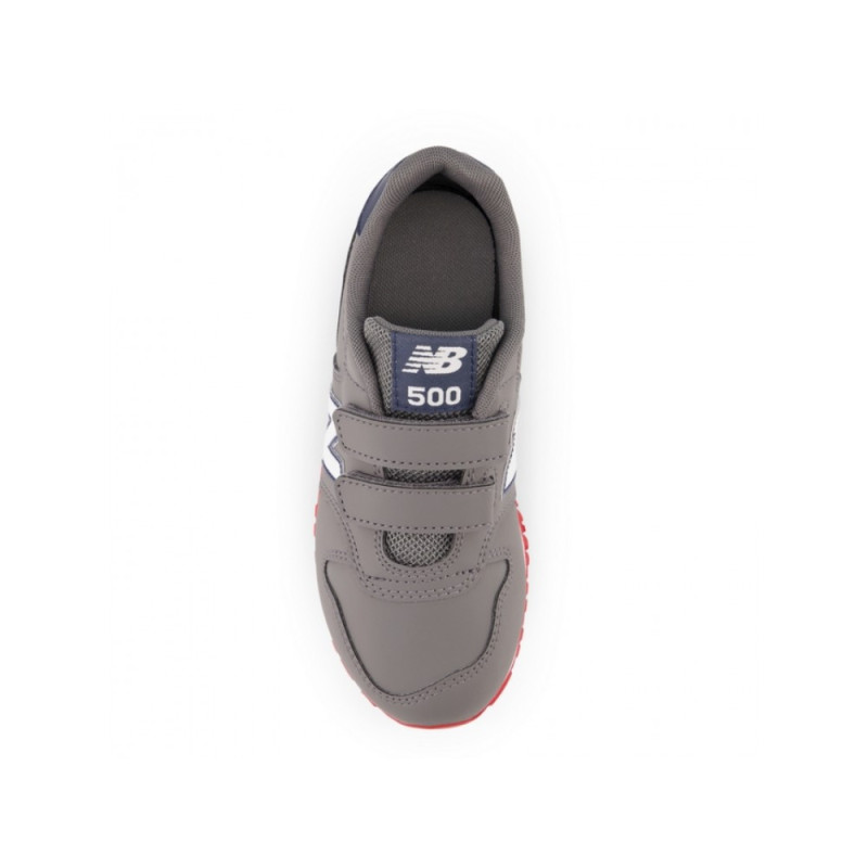 New balance 500 infantil dle 28 al 35 con velcro en gris