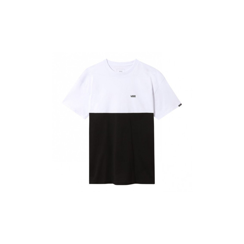 Vans Mn ColorBlock Tee Black/White Camiseta