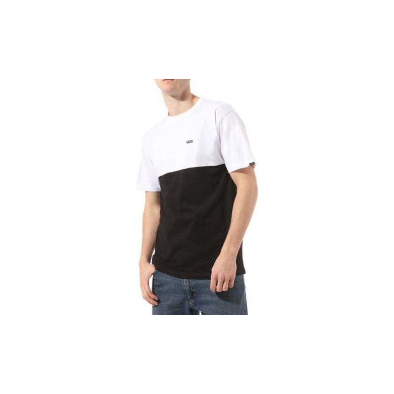 Vans Mn ColorBlock Tee Black/White Camiseta