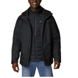 Chaqueta columbia desmontable con prenda interior aislante