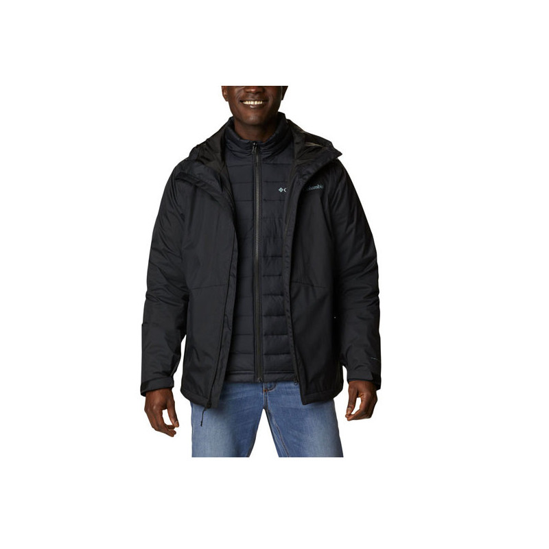 Chaqueta columbia desmontable con prenda interior aislante