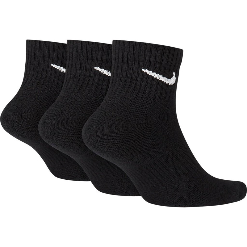 Calcetines nike negros pack de tres pares