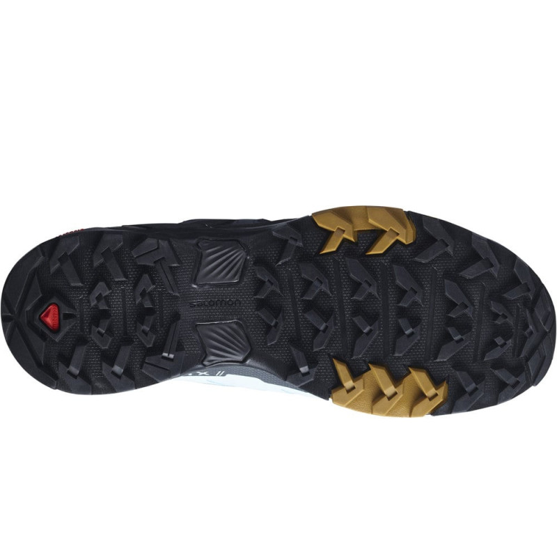 Salomon x ultra 4 gtx azul claro para mujer impermeable para montaña