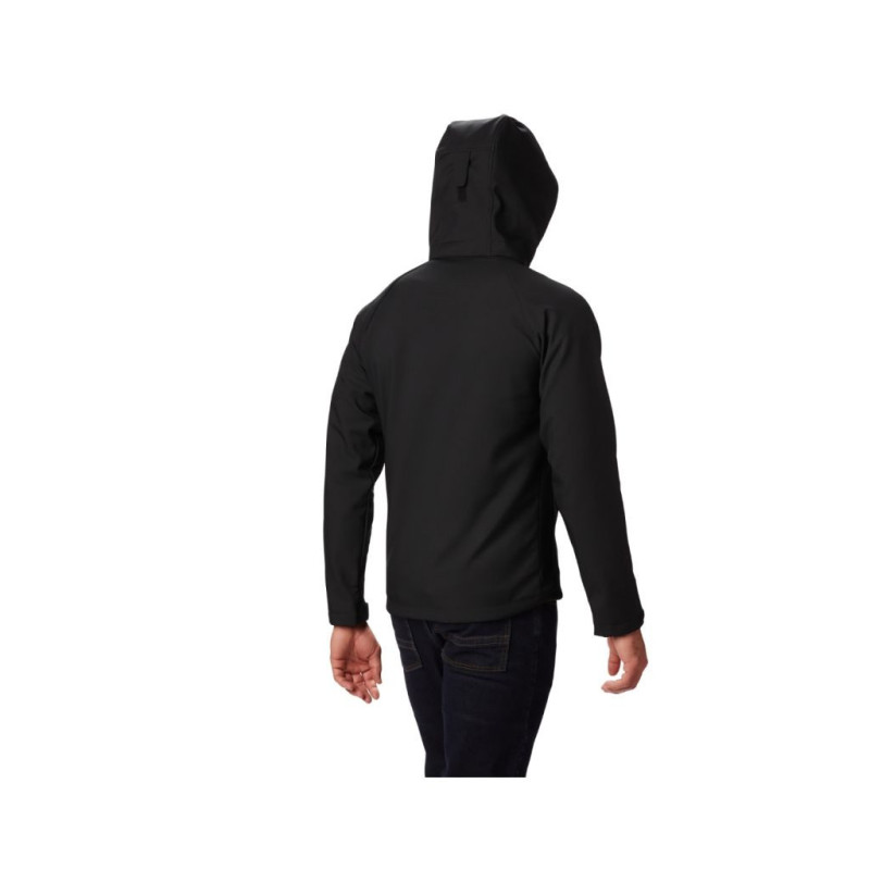 Columbia softshell con capucha desmontable negro