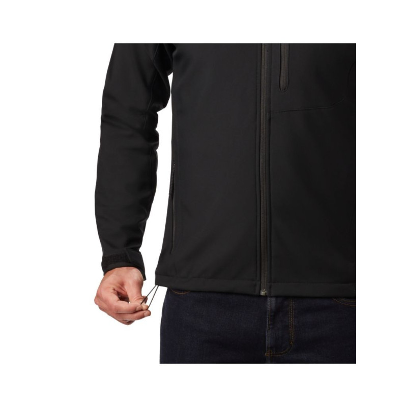 Columbia softshell con capucha desmontable negro
