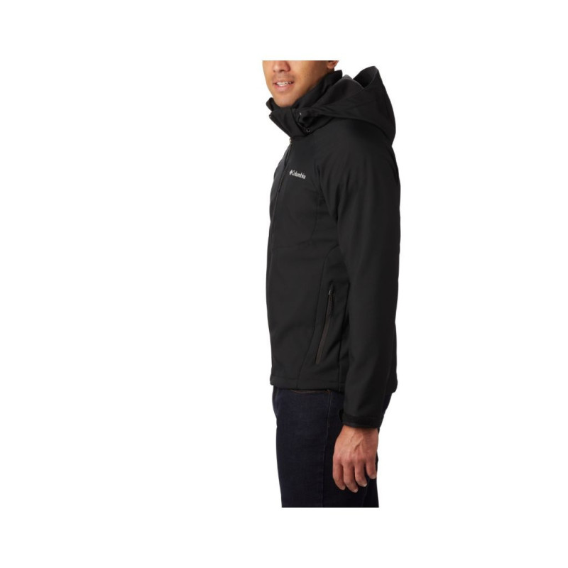Columbia softshell con capucha desmontable negro