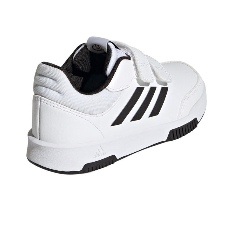 Adidas tensaur sport 2.0 cf blanca con las bandas negras para el cole