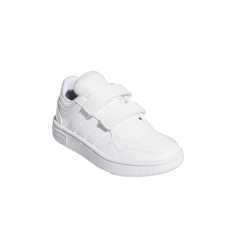Adidas hoops multideporte blanca con velcro en tallas 28 al 35