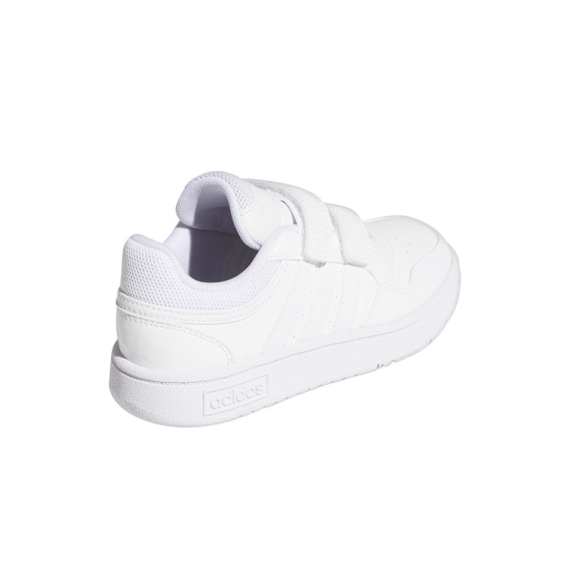 Adidas hoops multideporte blanca con velcro en tallas 28 al 35