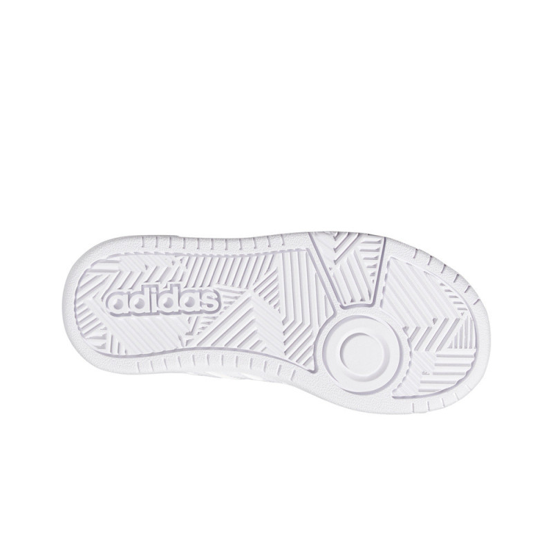 Adidas hoops multideporte blanca con velcro en tallas 28 al 35