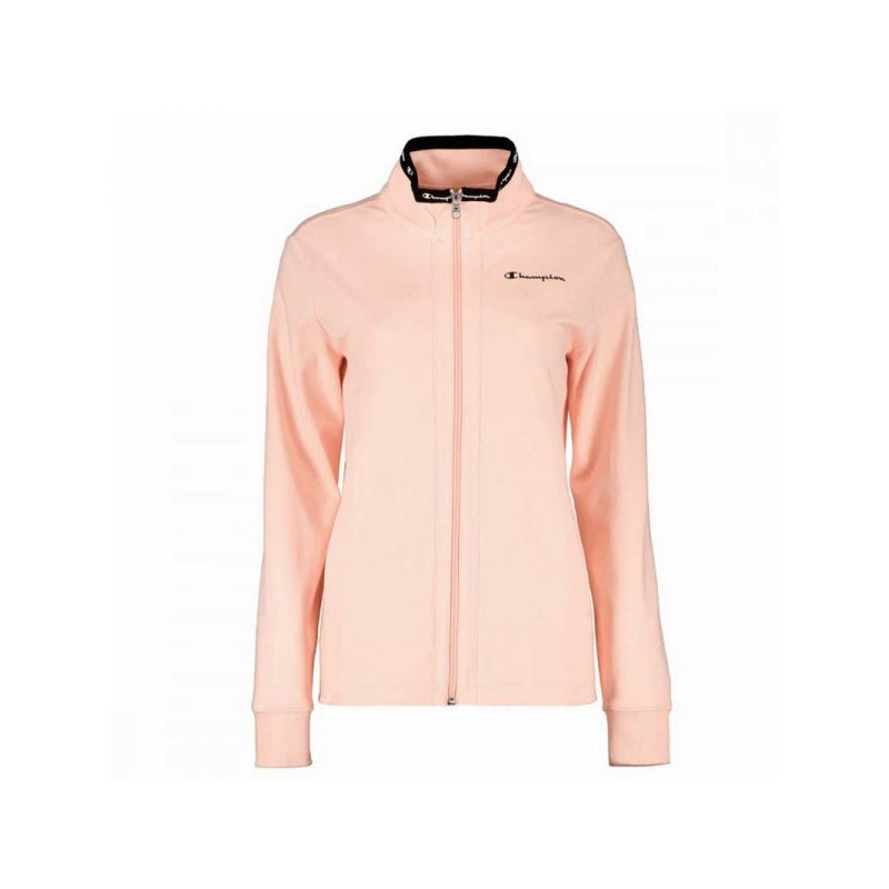Chandal para mujer champion de algodón rosa y negro